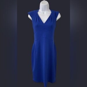 DKNY Royal Blue Midi Dress
